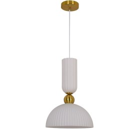 Light Prestige Piega 1 wisząca duża biała