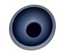 Light Prestige Plafon COCO 40 cm niebieski LED