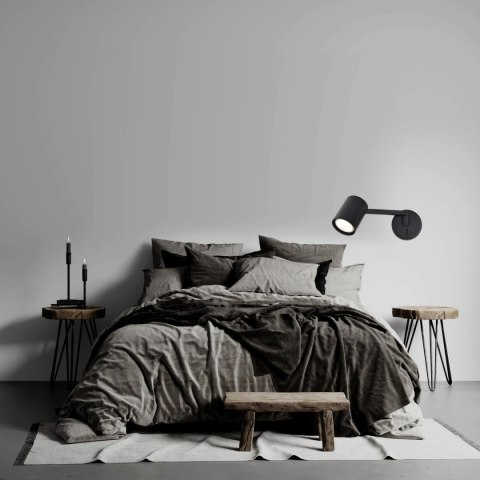 Light Prestige Kinkiet z wysięgnikiem Snow NEW czarny 1xGU10