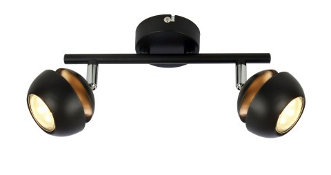 BONI LISTWA 2X3W GU10 LED CZARNY