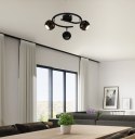 BONI SPIRALA 3X3W GU10 LED CZARNY