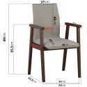 Krzesło FOTEL 2 DK73 #personalizuj