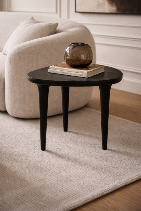 MaMaison stolik LAMINAR czarny / drewno