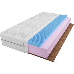 Materac piankowy + kokos 120x200 CYRIL BLANC