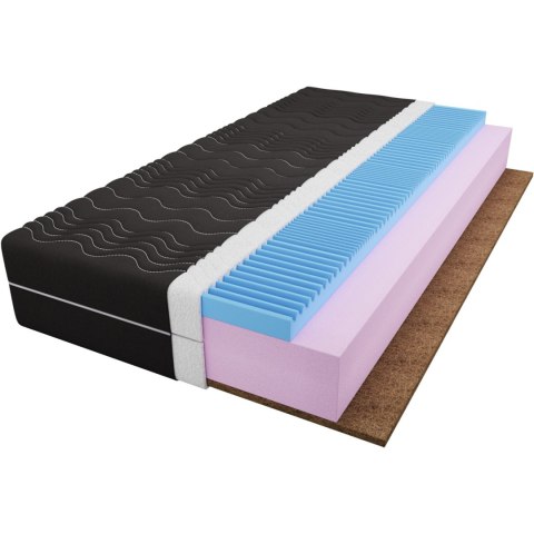 Materac piankowy + kokos 120x200 CYRIL NOIR