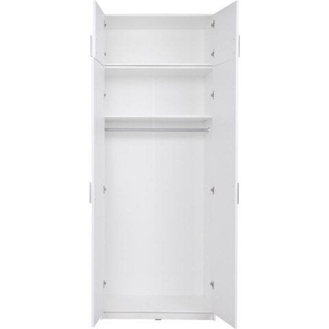 Nadstawka do szafy PARMA 02A biały alpejski / biały połysk