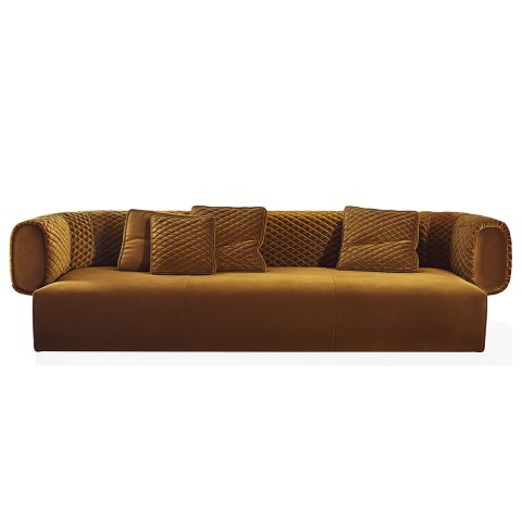 Sofa Grums nowoczesna z poduszkami AK