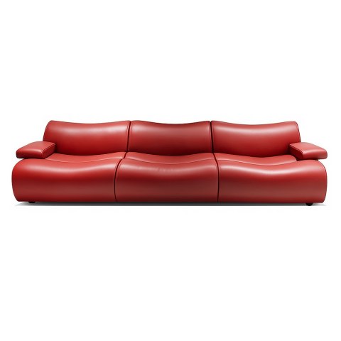 Sofa Moss nowoczesna falista AK
