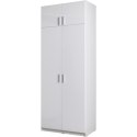 Szafa 91cm PARMA 02 biały alpejski / biały połysk
