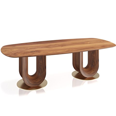 Eloria stół nowoczesny owalny drewniany do jadalni WD