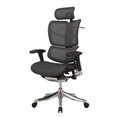 Fotel biurowy ergonomiczny Fly Czarny Czarny