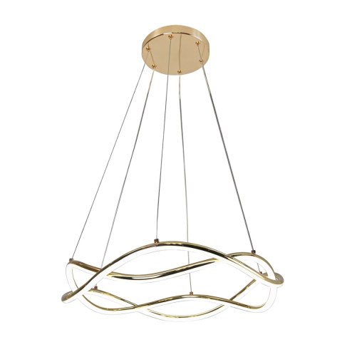 Light Prestige Lampa wisząca Infania złota LED CCT