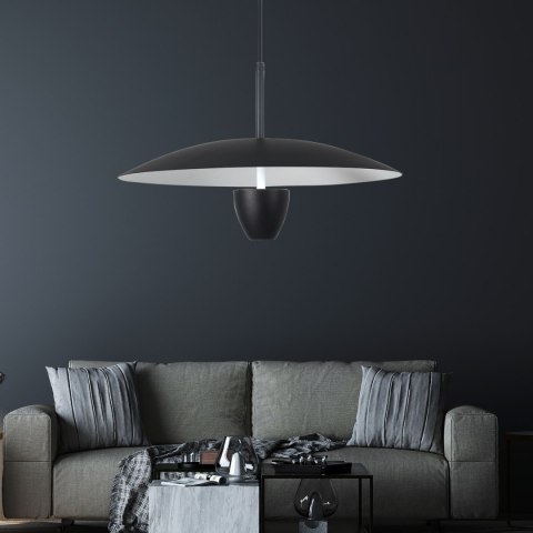 Light Prestige Lampa wisząca Ufo L czarna LED CCT