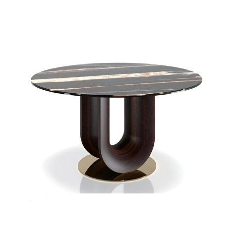 Velkua stół okrągły nowoczesny do jadalni WD