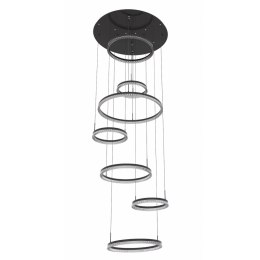 Light Prestige Lampa wisząca Hall 350 cm czarny LED CCT