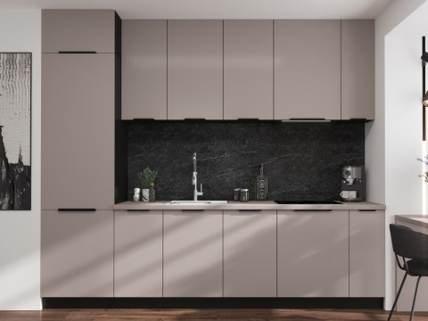 Szafka górna 60 SILVIA 25 czarny / kaszmir