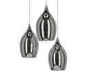 MARINA LAMPA WISZĄCA TALERZ 3X60W E27 CHROM