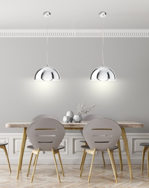 DORADA LAMPA WISZĄCA 30 1X60W E27 CHROM