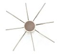 LAMPA DEKORACYJNA SUFIT 38W + PILOT - BRĄZ - ZŁOTO DL-F07 FARO