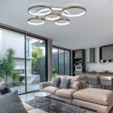 LAMPA DEKORACYJNA SUFITOWA 120W ZŁOTA + PILOT DL-Z03 SEMPRE