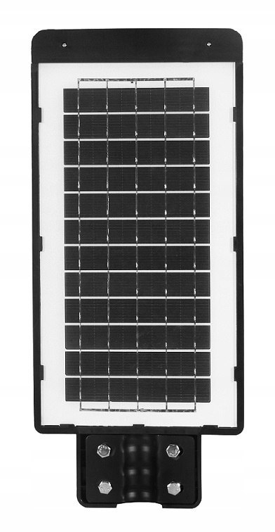 Lampa Solarna Uliczna Latarnia 120W + Pilot Uchwyt