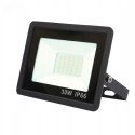 NAŚWIETLACZ HALOGEN BEZ CZUJNIKA CZARNY 30W B.ZIMNA 6000K