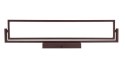 Kinkiet Led brązowy 20W 4000K A6(HJK)-Z