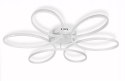 LAMPA DEKORACYJNA OKRĘGI 100W + PILOT BIAŁA DL-J05 FIORE