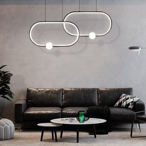 Lampa Led wisząca 48W 4000K DL-G08 NOLIO
