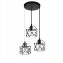 Lampa Loft Brylant okągła