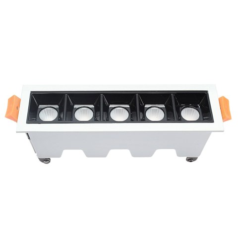 Lampa liniowa Led podtynkowa 10W 3000K biała JDL-5T