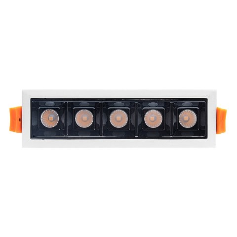Lampa liniowa Led podtynkowa 10W 3000K biała JDL-5T