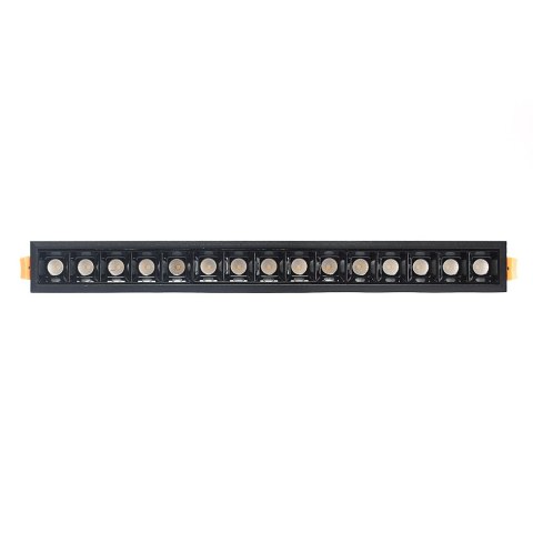 Lampa liniowa Led podtynkowa 30W 4000K czarna JDL-15T