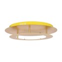 MERLE LAMPA SUFITOWA PLAFON 40 18W LED 3000K ZŁOTY
