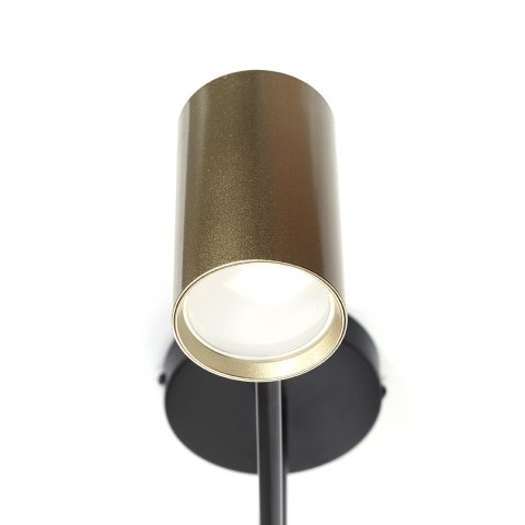 Lampa 6 x spot GU10 DD-40 czarno-złota SIENA