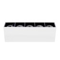 Lampa liniowa natynkowa 15w 4000K biało-czarna JDL-3T
