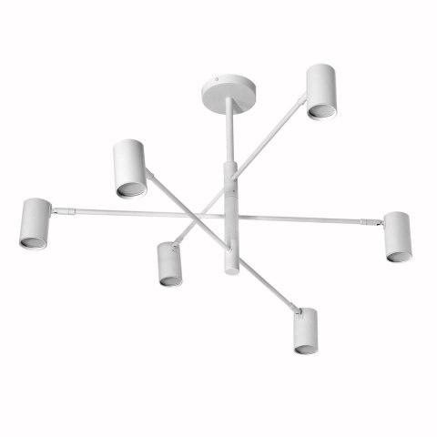 Lampa 6 x spot GU10 DD-40 biała SIENA