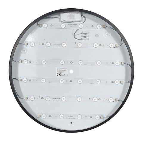 Plafon Natynkowy LED 40cm Okrągły BB01 40W 4000K Czarny