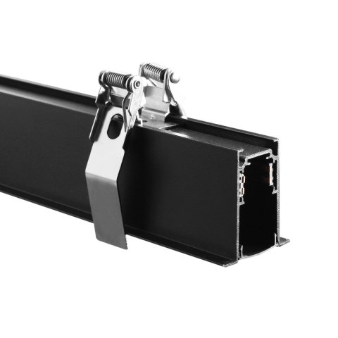 Szyna magnetyczna podtynkowa LL-20F czarna 150cm
