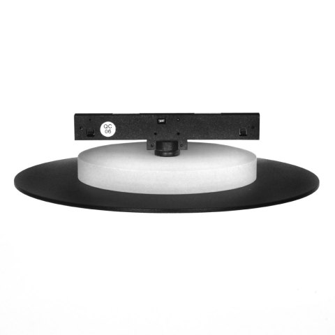 Kinkiet indirect okrągły do szyn magnetycznych UN5-YSBD Micro Magnetic 9W 4000K czarny