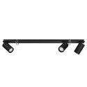 Lampa sufitowa wpuszczana BORA KJ2106 3xGU10 czarny