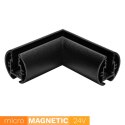 Narożnik do okrągłych szyn UN5-O-L Micro Magnetic