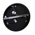 Spiega lampa wisząca talerz czarny+mosiężny 3x60w e27 klosz dymiony
