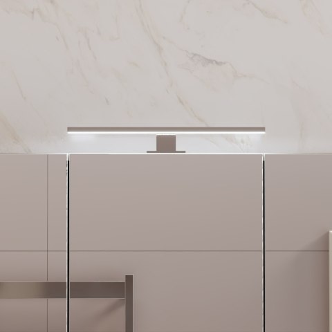 Oświetlenie LED nad szafkę ALICE 40cm chrom