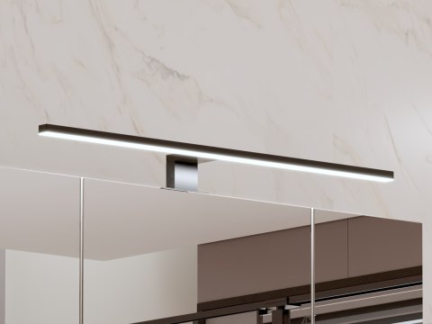 Oświetlenie LED nad szafkę ALICE 60cm czarny