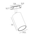 Reflektor Alfer Smart 15W Magnet Line LED czarny TLV-02-15TU