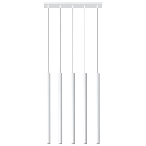 Lampa wisząca PASTELO 5 biała
