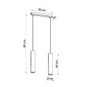 Lampa wisząca BORGIO 2 biały