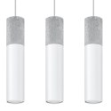 Lampa wisząca BORGIO 3L biały