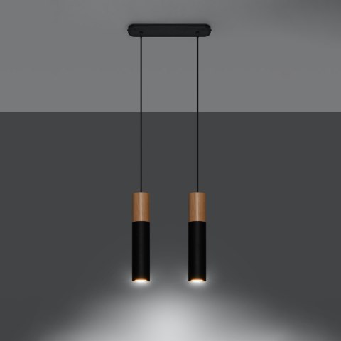 Lampa wisząca PABLO 2 czarna